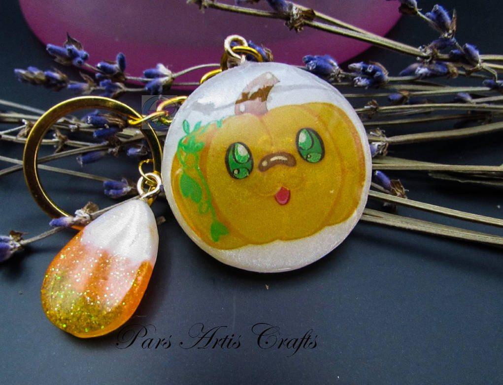cute pumpkin key chain by ParsArtisCrafts on DeviantArt