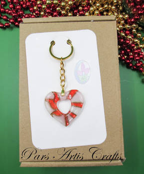 Heart shaped Key chain