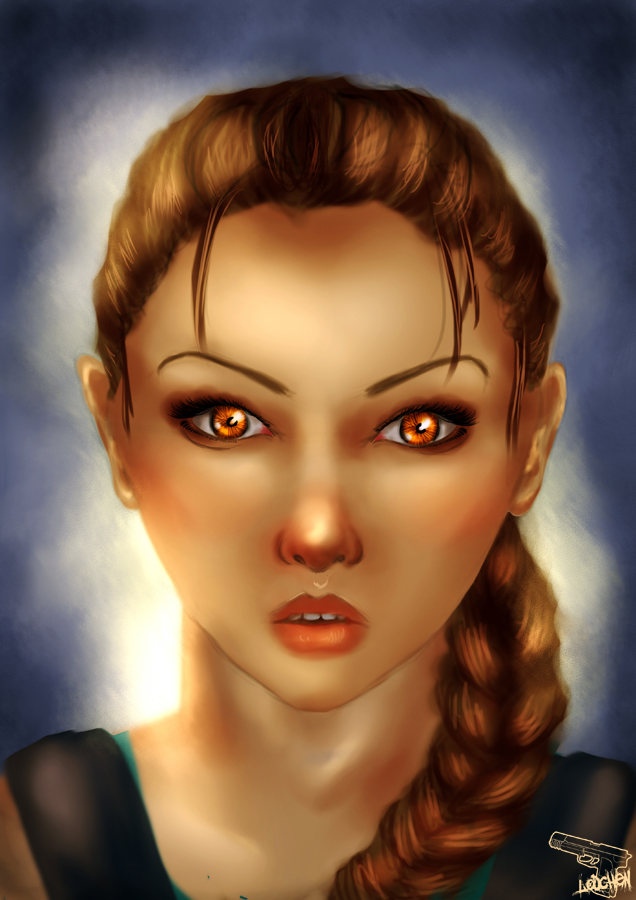 Lara Croft Portrait