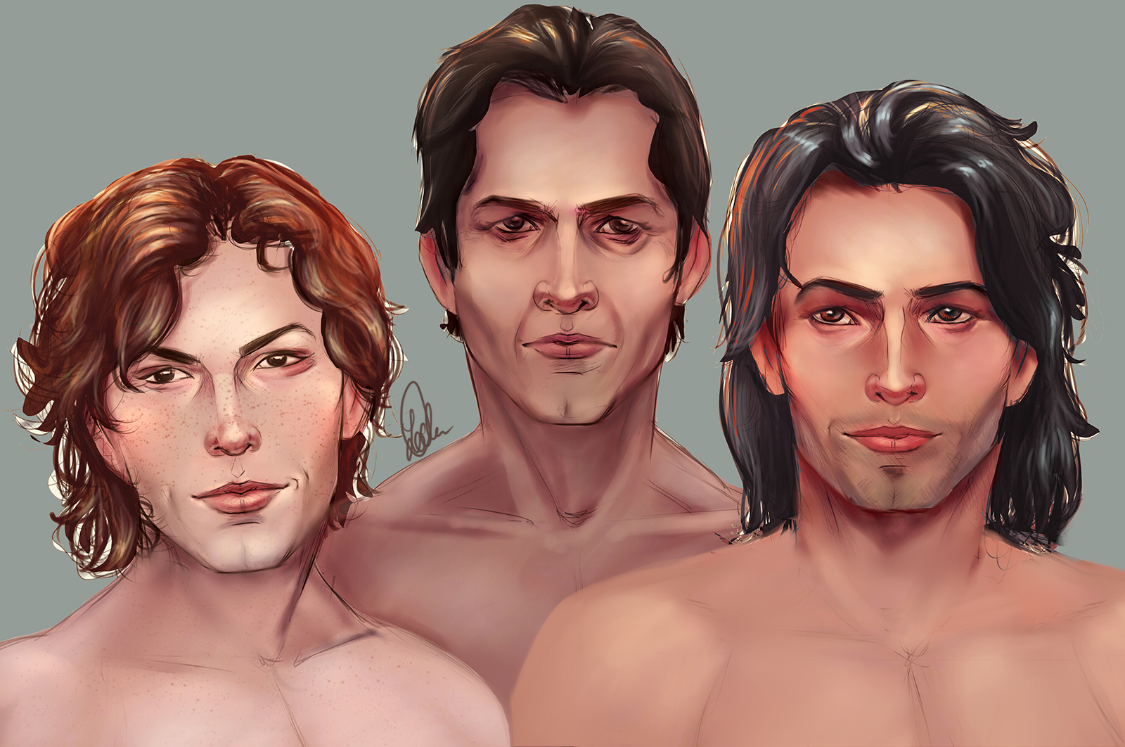 Male Face Practice