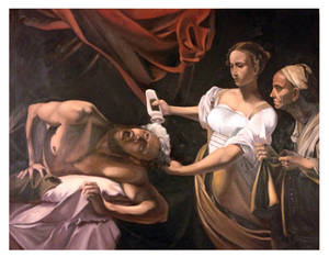 Caravaggio spoof by lannylann Caravaggio spoof by lannylann