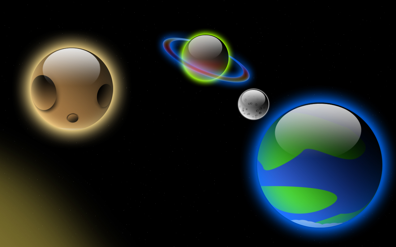 Toony Planets