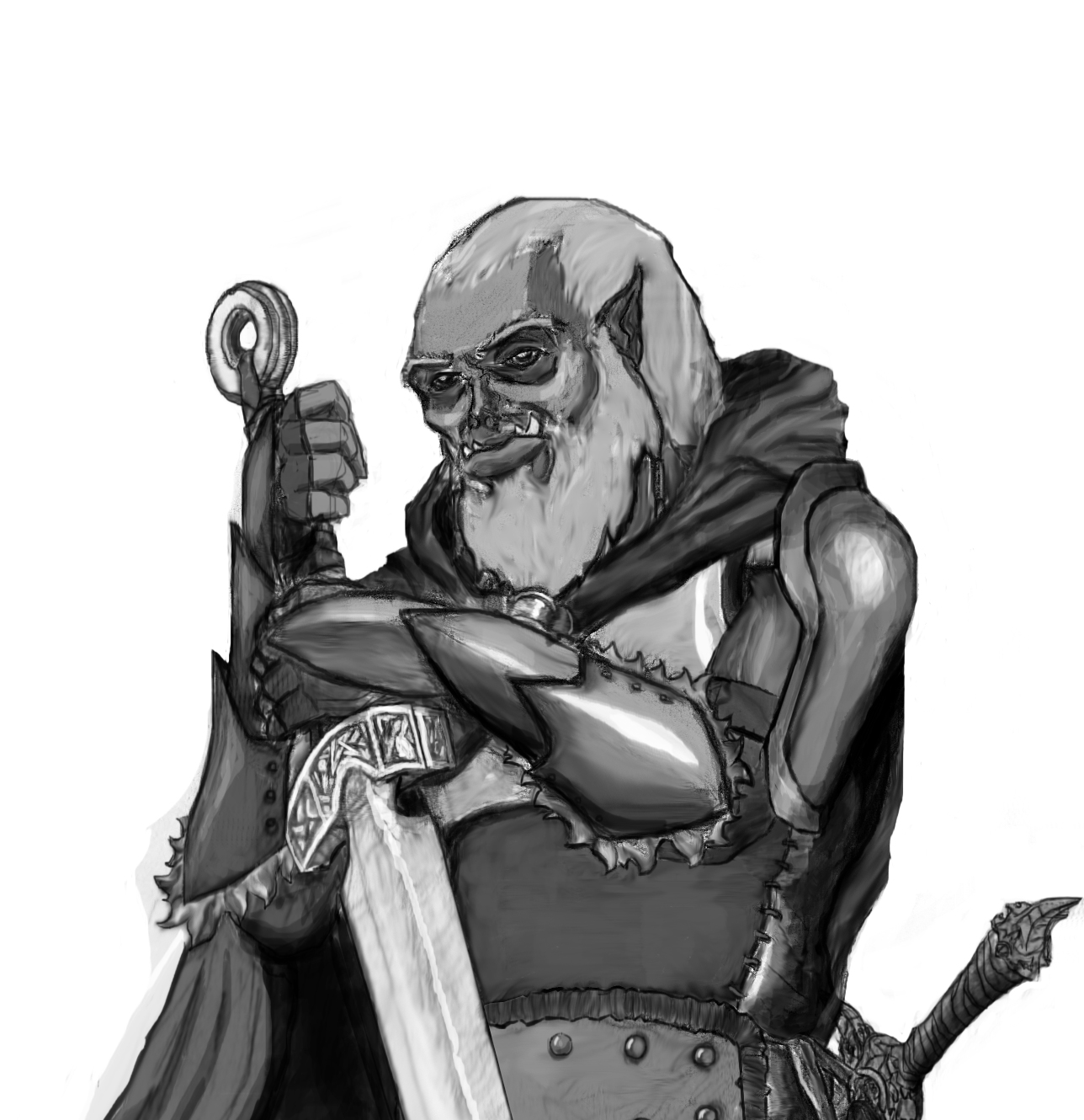Dungeons and Dragons Character Portrait by grimm247 on DeviantArt