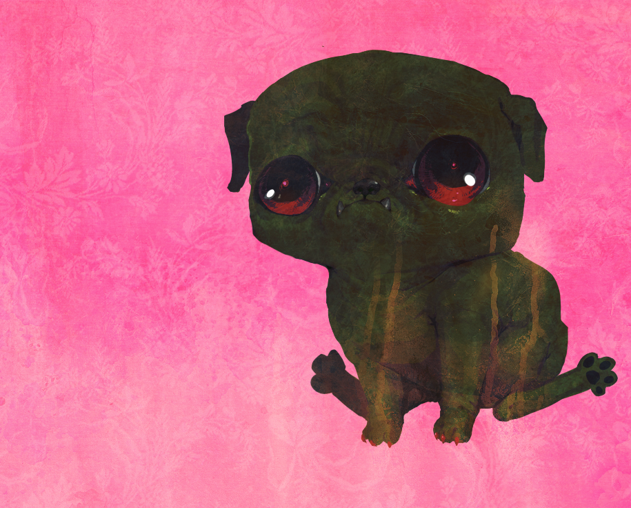 Horror pug