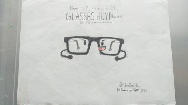 Glasses Huy redrawn!