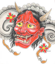 Japanes Hannya Mask- ver 2