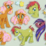 Sparkle Ponies - Sunspot, Star Dancer and Twinkler