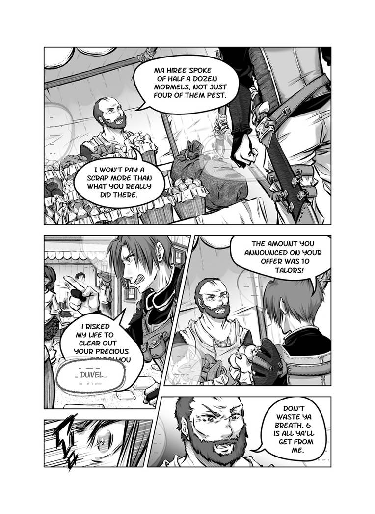 Revenge! page by lirale