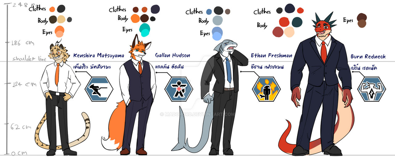 Character File Comic Character sheet for comic by Madororo on DeviantArt