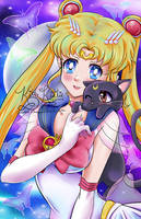 Sailor Moon Crystal by KittoKittie