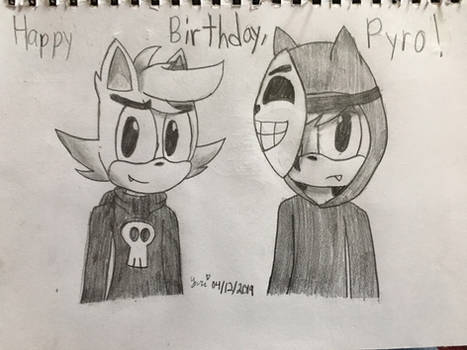 Happy (Early) Birthday, PyroRapidFox!