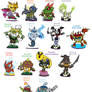 Skylanders Evolved - Unused Characters