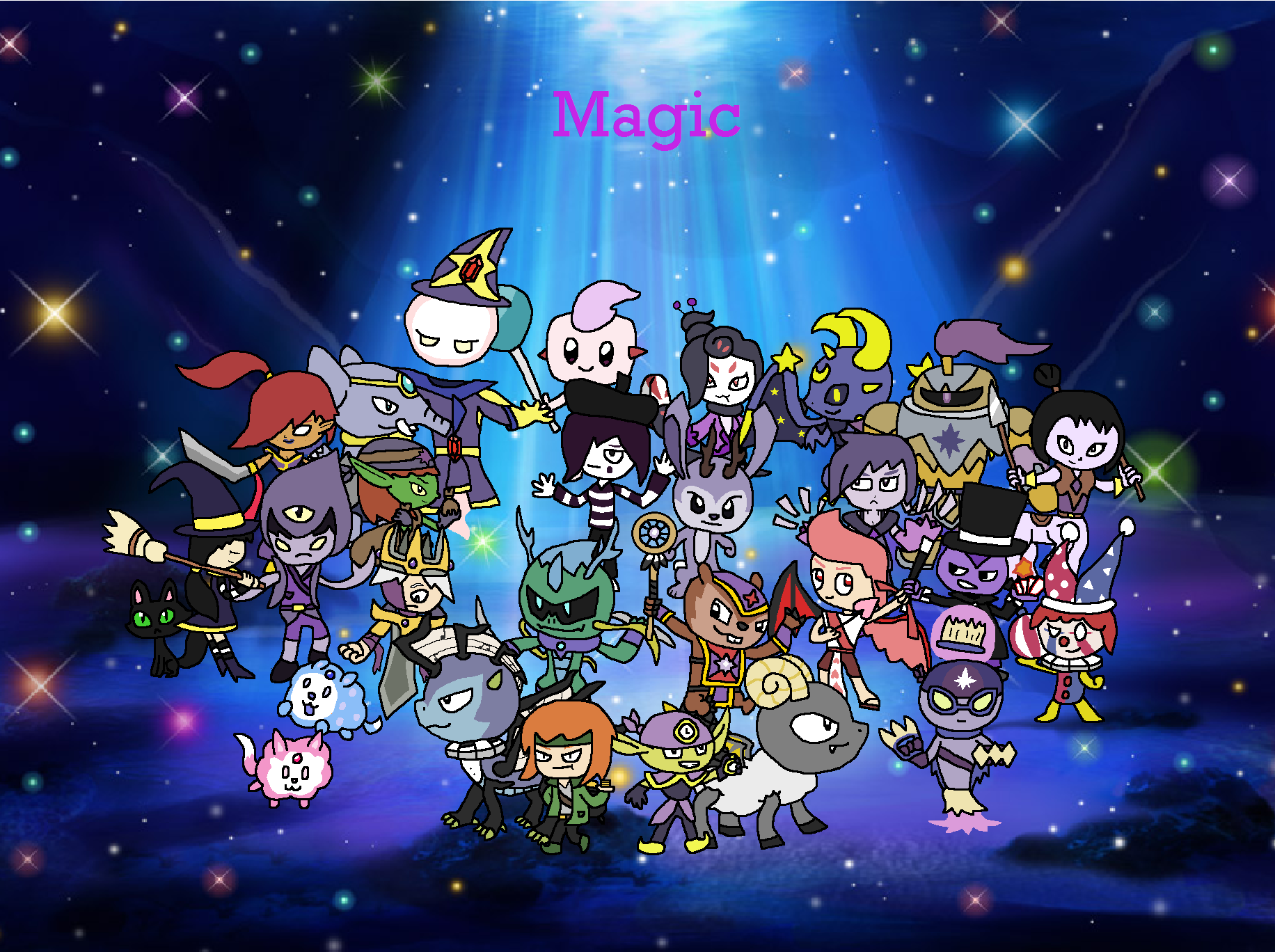 Sylanders Magic Skylanders Magic Poster by Fistipuffs on DeviantArt