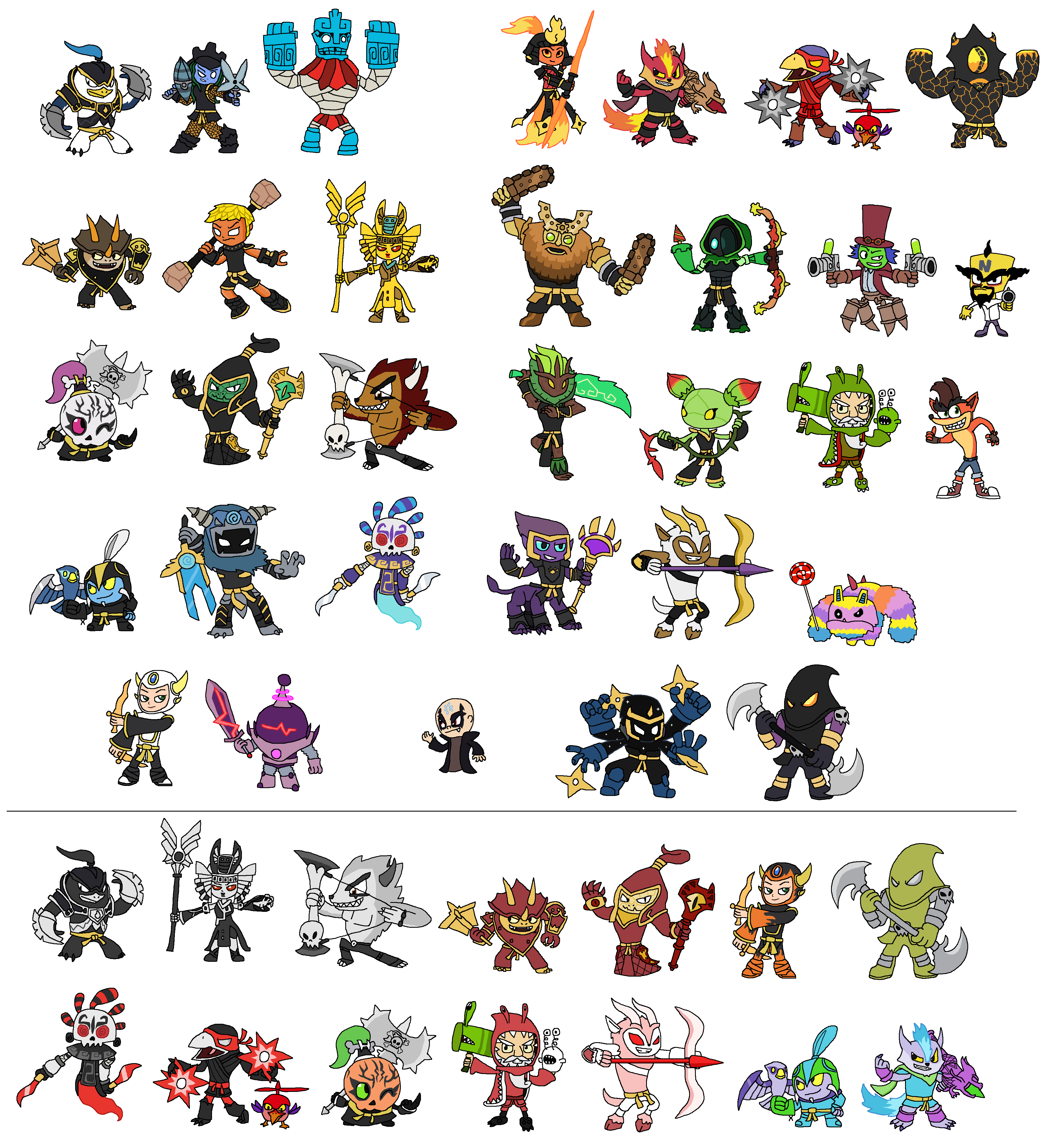 Skylanders Imaginators by Fistipuffs on DeviantArt