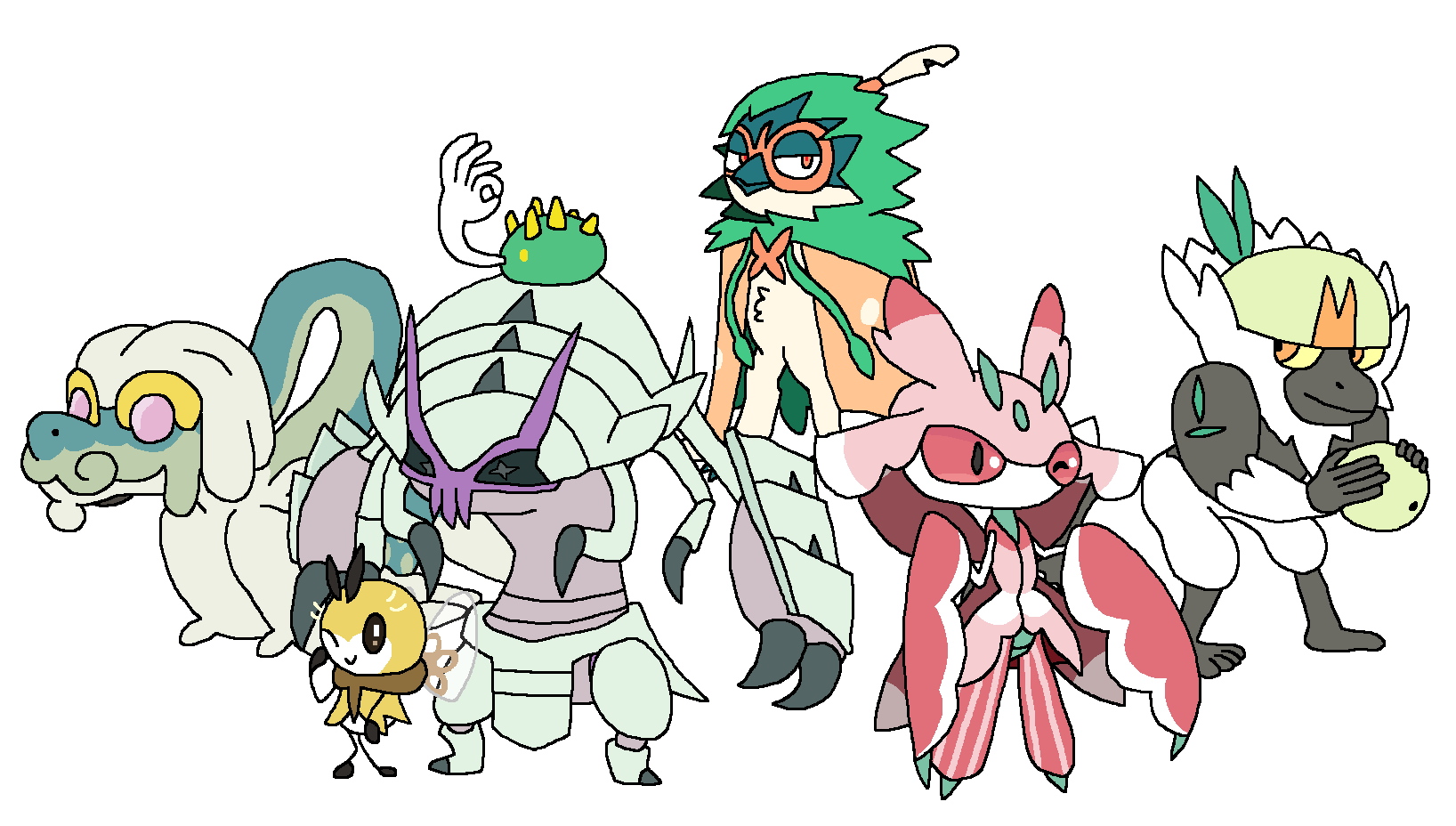 My Team - Pokemon Sun