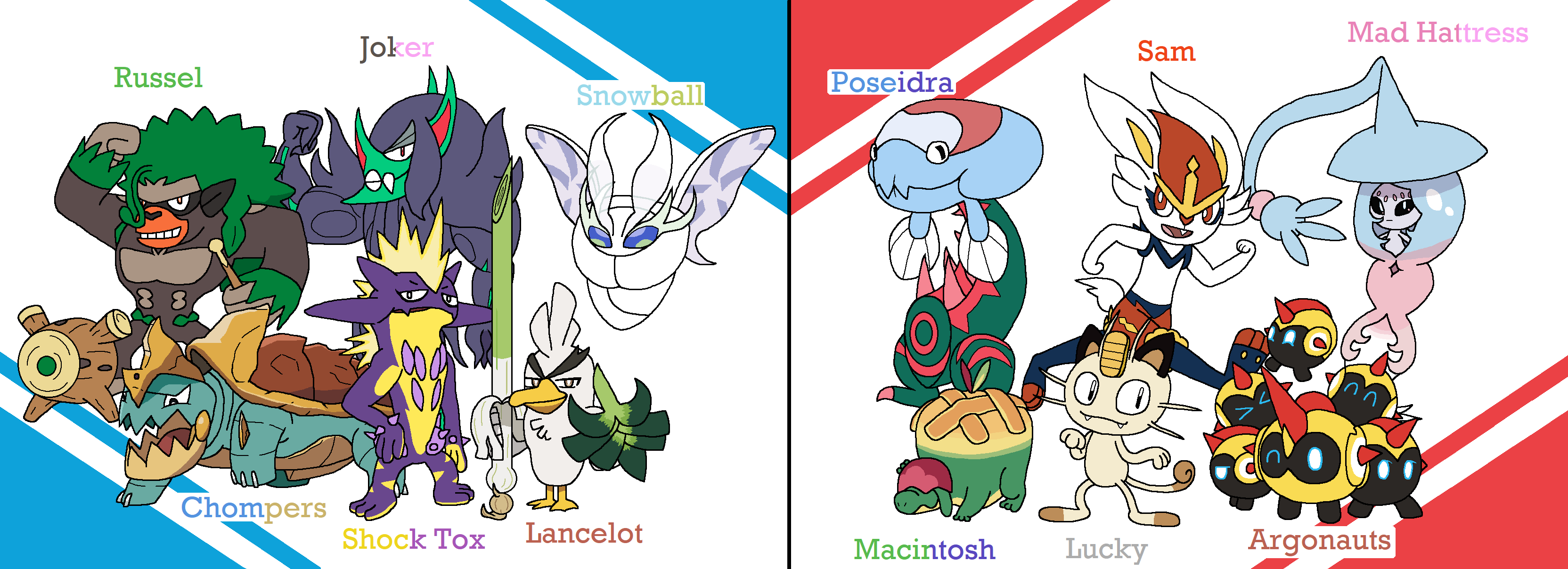 Ss Team My Teams - Pokemon Sword and Shield by Fistipuffs on DeviantArt