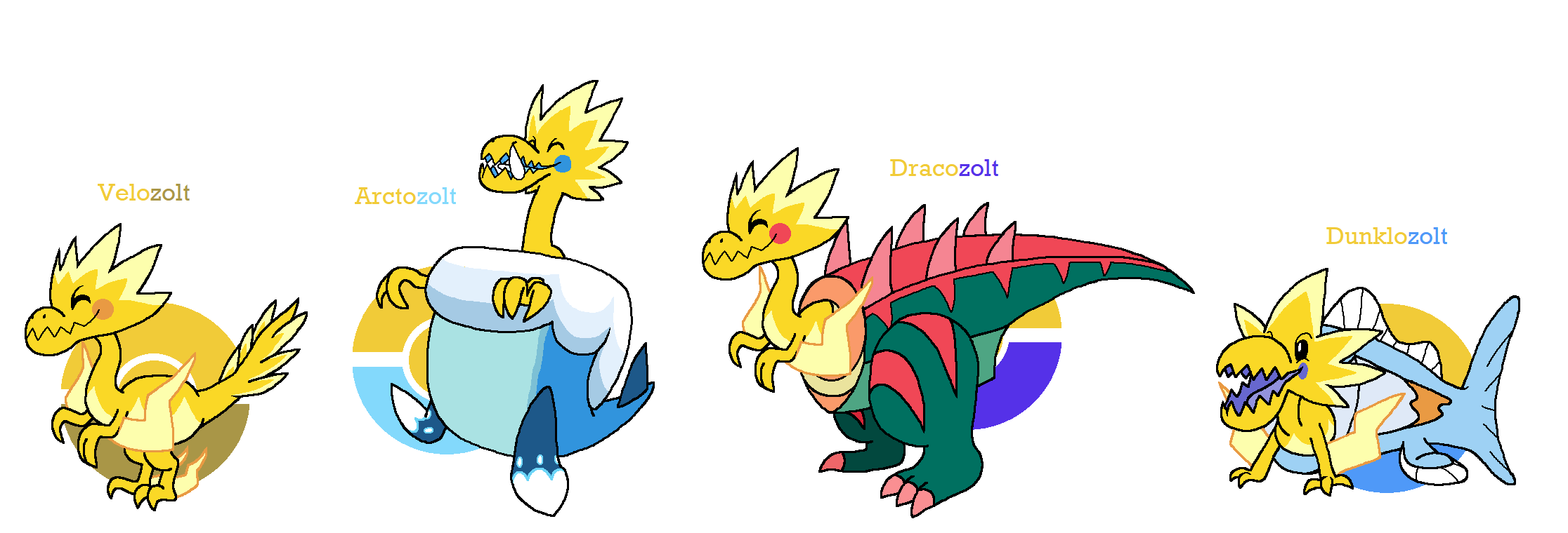 Complete Galar fossils by JWNutz on DeviantArt