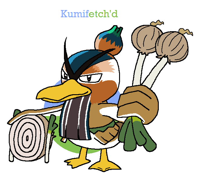 Lugi-Oh on X: Traditional Farfetch'd Evolution. #pokemon #fakemon #fanart  #characterdesign  / X