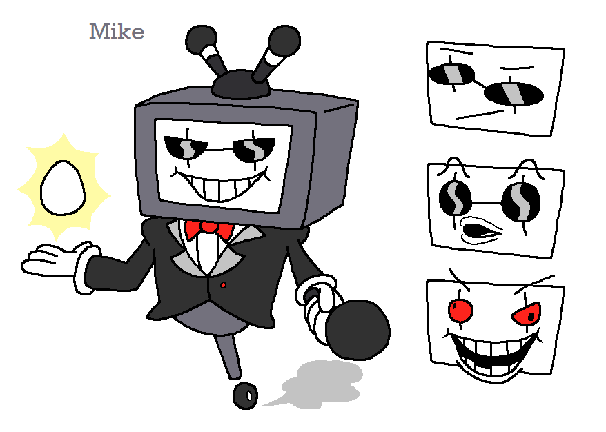 Alright, say Mike IS a tv-head boss in chapter 3. Then we better get some  of these scrapped faces from Photoshop Flowey's TV face : r/Deltarune