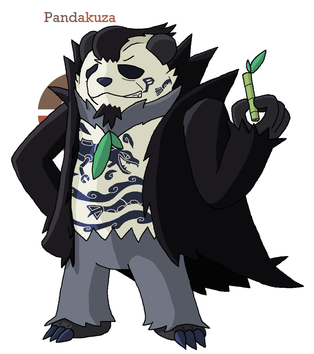 Pokemon Evolutions - Pandakuza by Fistipuffs on DeviantArt