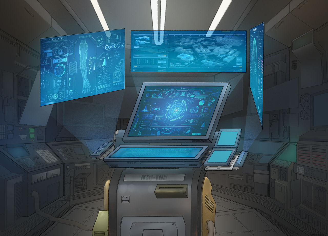 Computer Terminal by Red4rd on DeviantArt