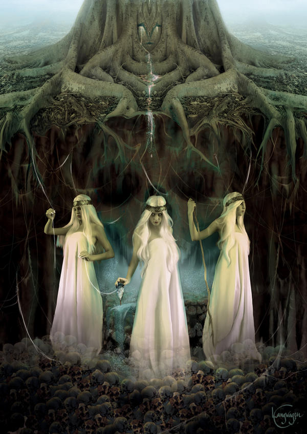 The Norns by CassiopeiaArt