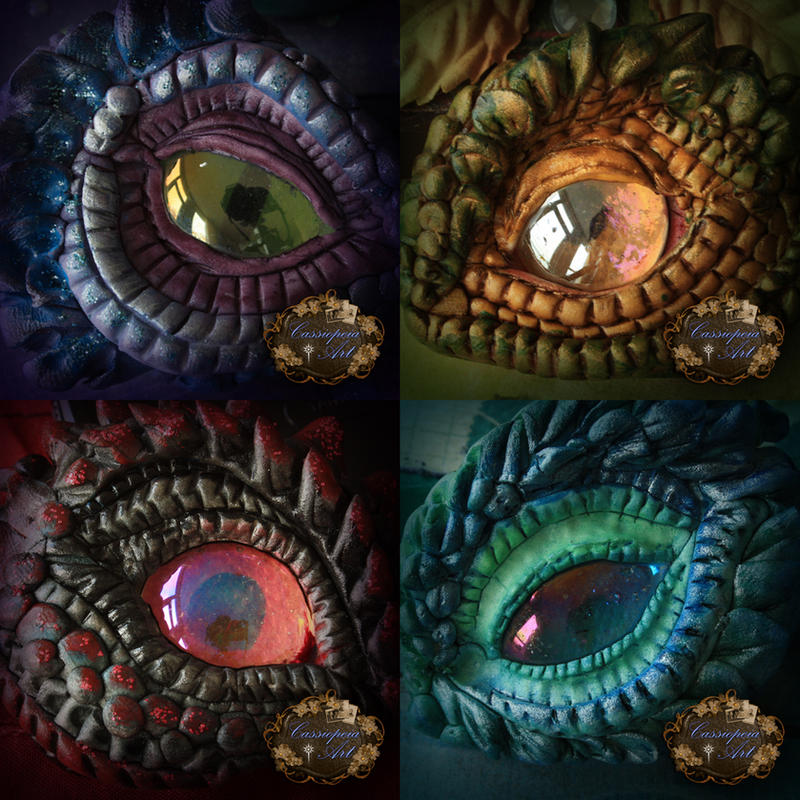 Clay dragon eyes by CassiopeiaArt on DeviantArt