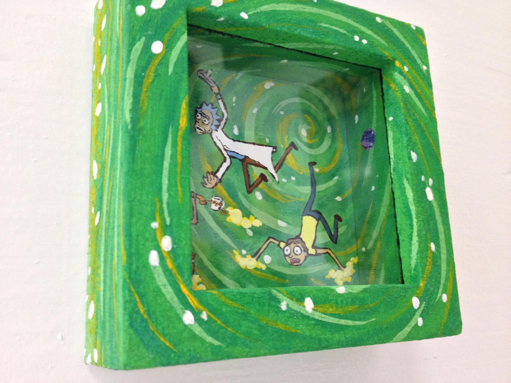 Rick and Morty- Portal 1 by Skylashs on DeviantArt