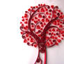 Red-hearted tree.