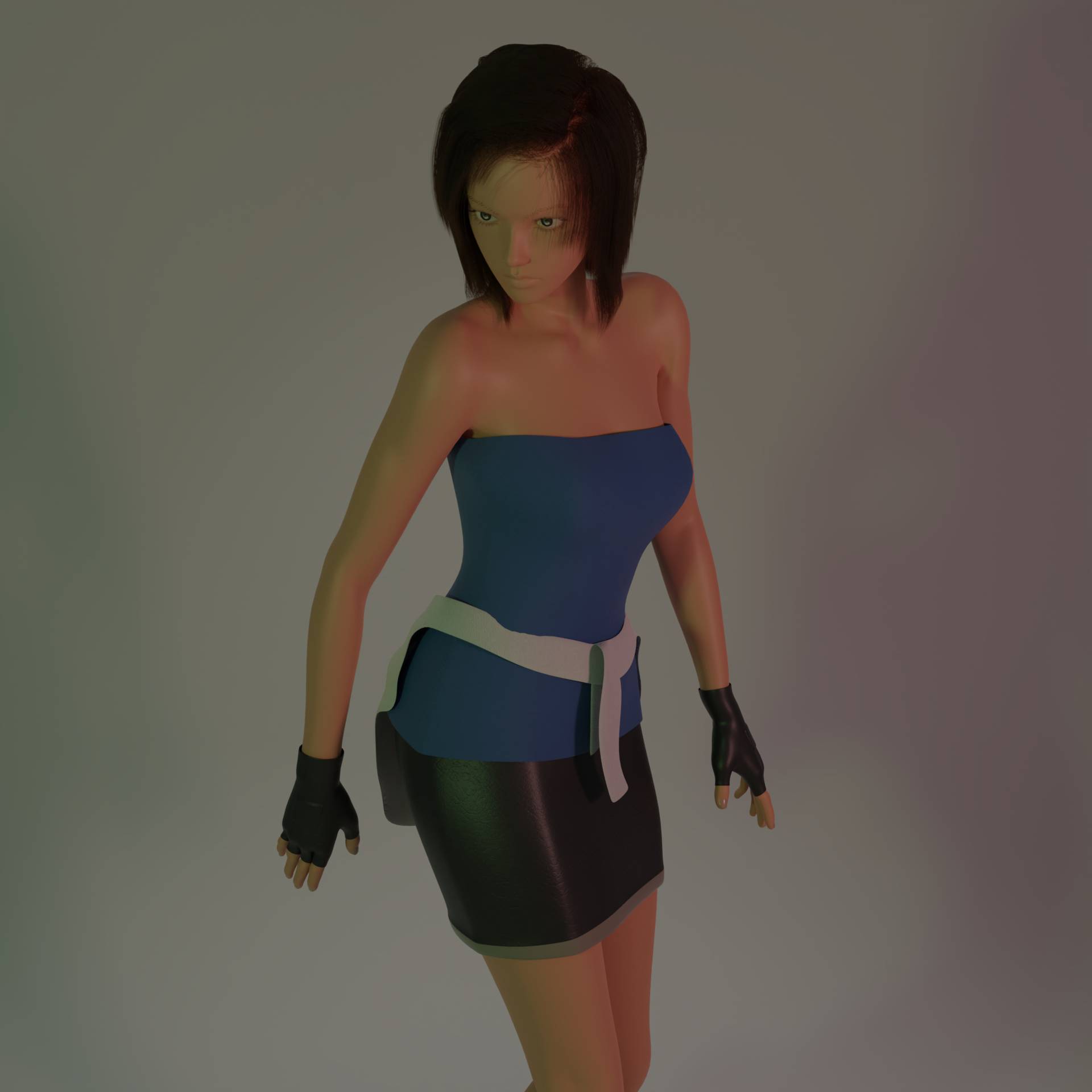 Jill Valentine (Default Outfit) by Sticklove on DeviantArt