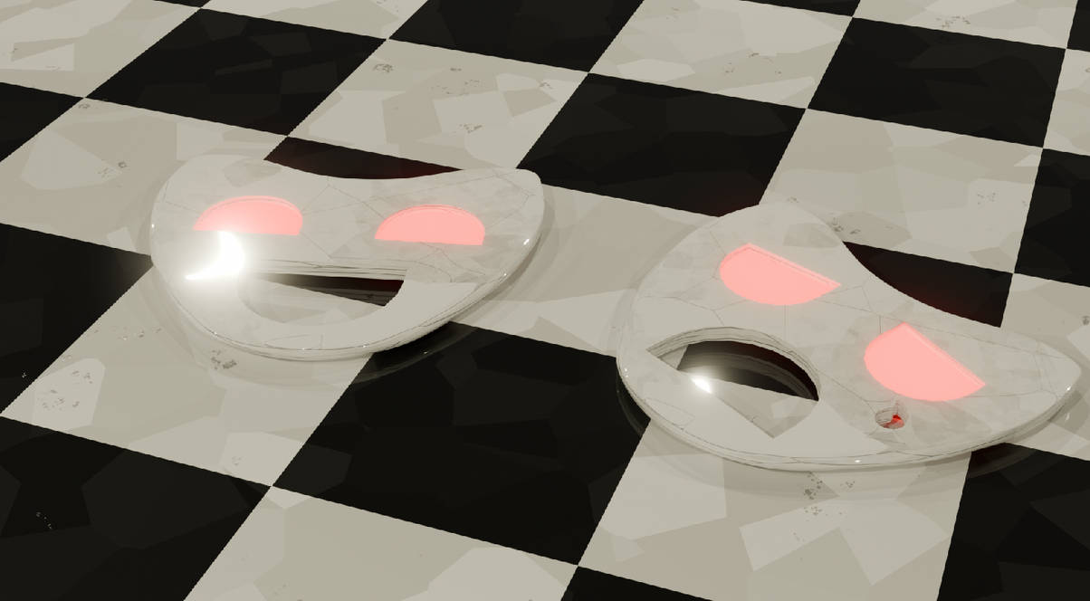 Shadow Mask Devoret Realistic Dramatic Masks Lethal Company by DapperVnimations on DeviantArt