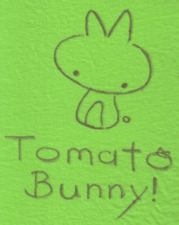 Tomato Bunny shirt