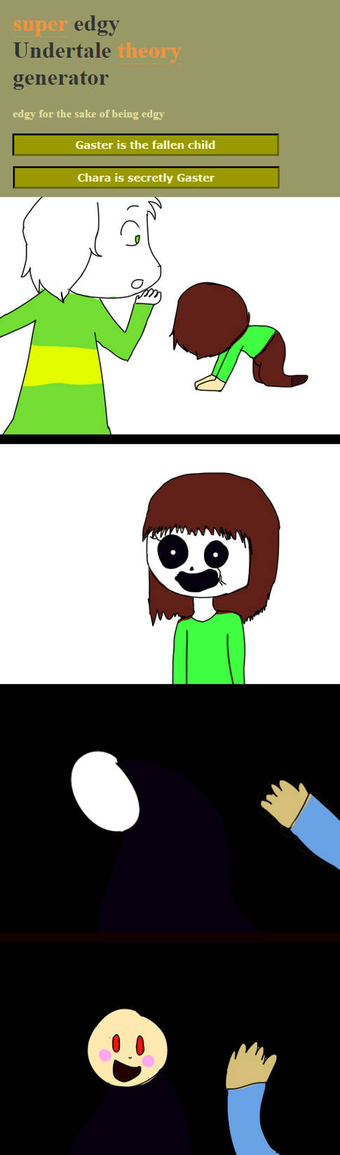 Gaster=chara by Artcompany on DeviantArt