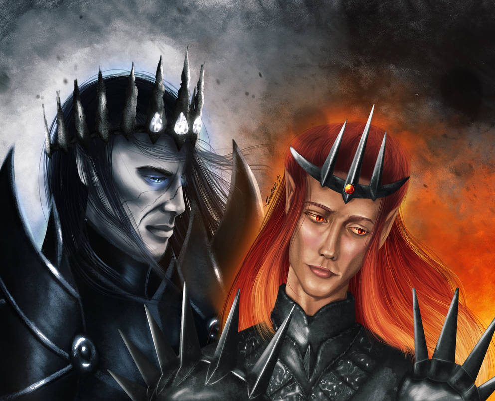 Sauron e Melkor by KTDSI on DeviantArt