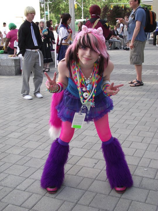Fun Fur Candy Raver Little Kandi Raver by KatyRaveKitty on DeviantArt