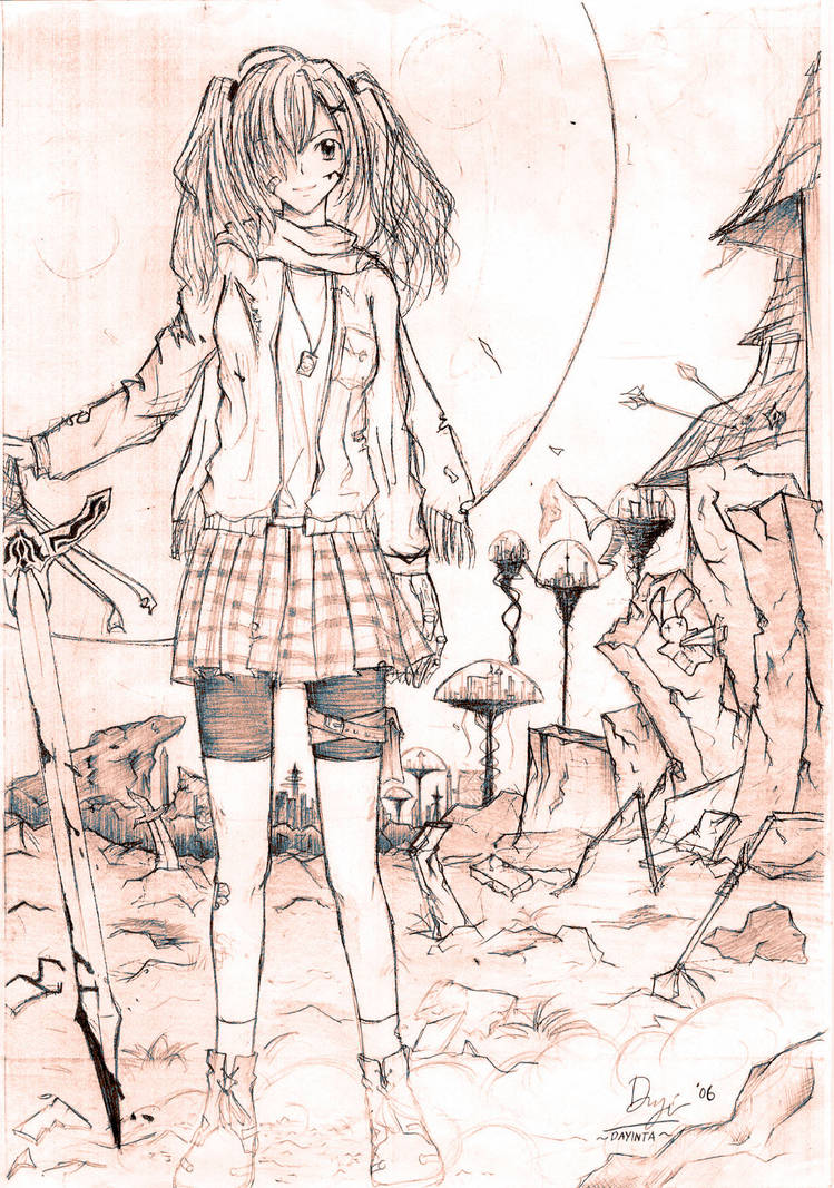 Grudge Girl another version by Fugaki on DeviantArt