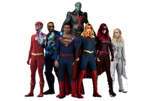 Arrowverse Justice League PNG