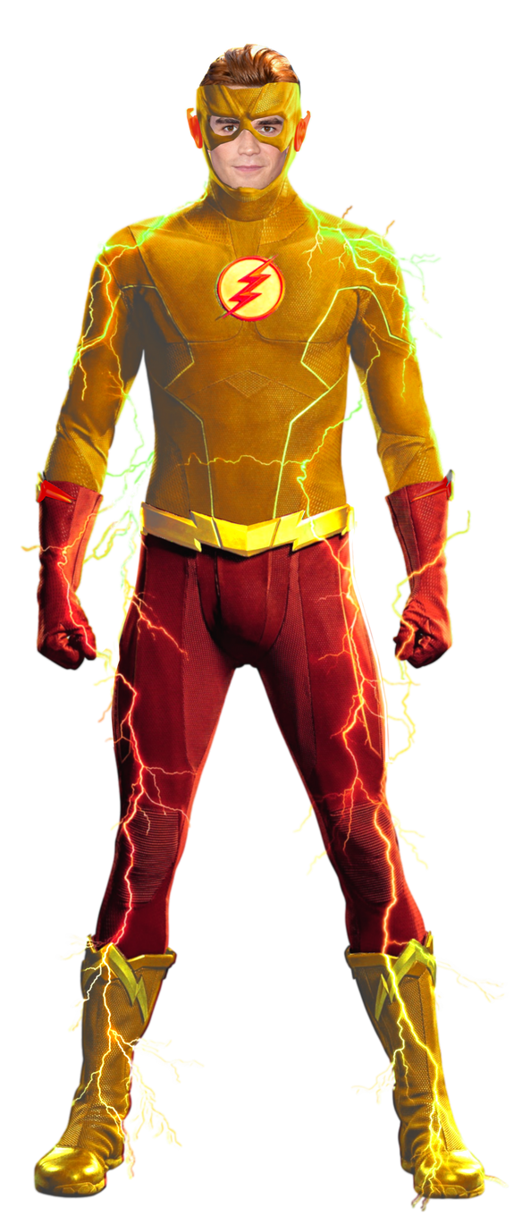 Kid Flash New Suit PNG by DocBuffFlash82 on DeviantArt