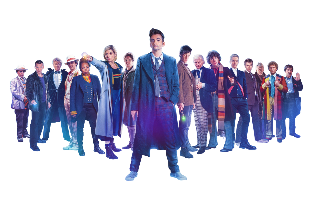 All the Doctors PNG by DocBuffFlash82 on DeviantArt