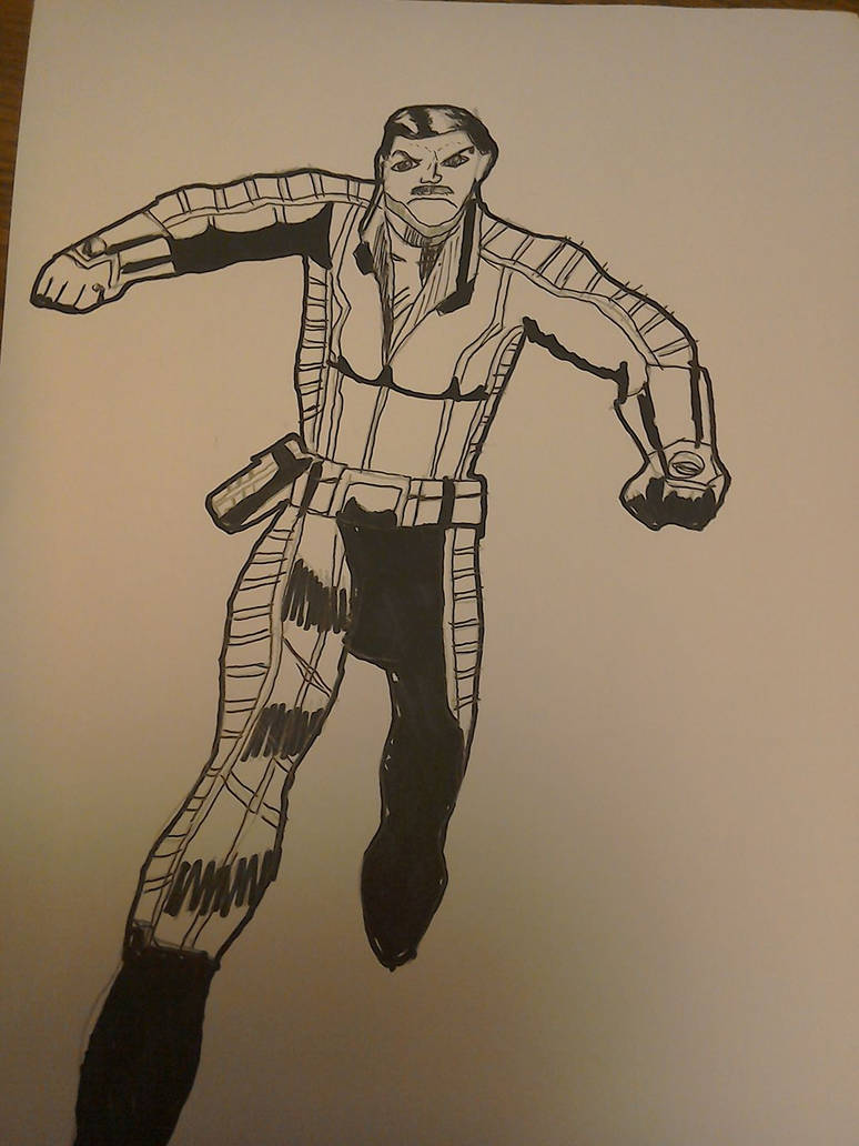 Draw Rip Commander Old Drawing Rip Hunter by DocBuffFlash82 on DeviantArt