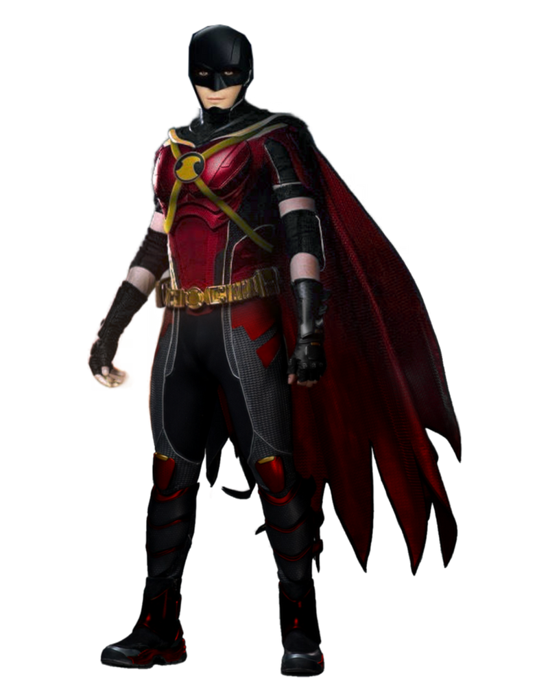 REQUEST David Mazouz Red Robin PNG by DocBuffFlash82 on DeviantArt