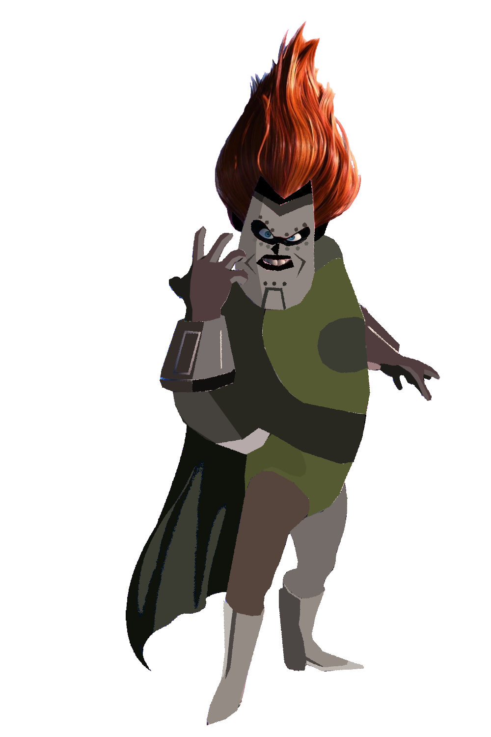 Syndrome/Doctor Doom PNG by DocBuffFlash82 on DeviantArt