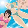 Tsunade and Shizune in Bikinis