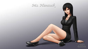 Ms. Hancock Pin-Up