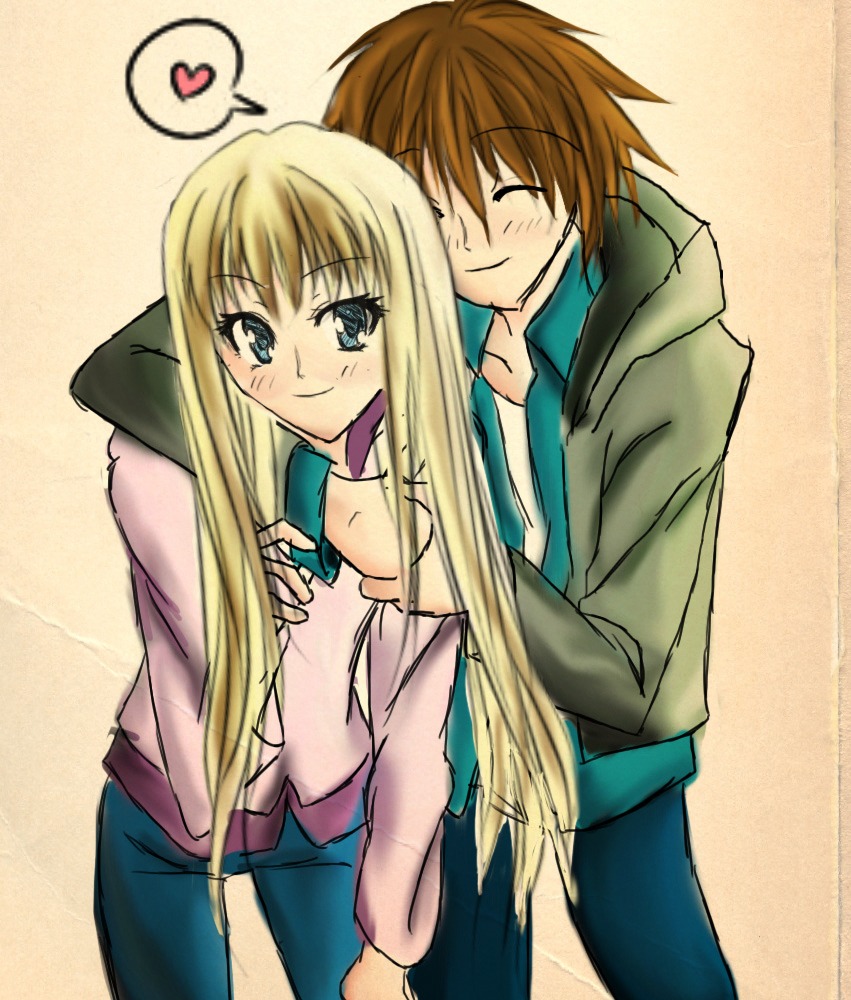 Kawaii Couple by KawaiiOliviaChan on DeviantArt Kawaii Couple by KawaiiOliviaChan on DeviantArt