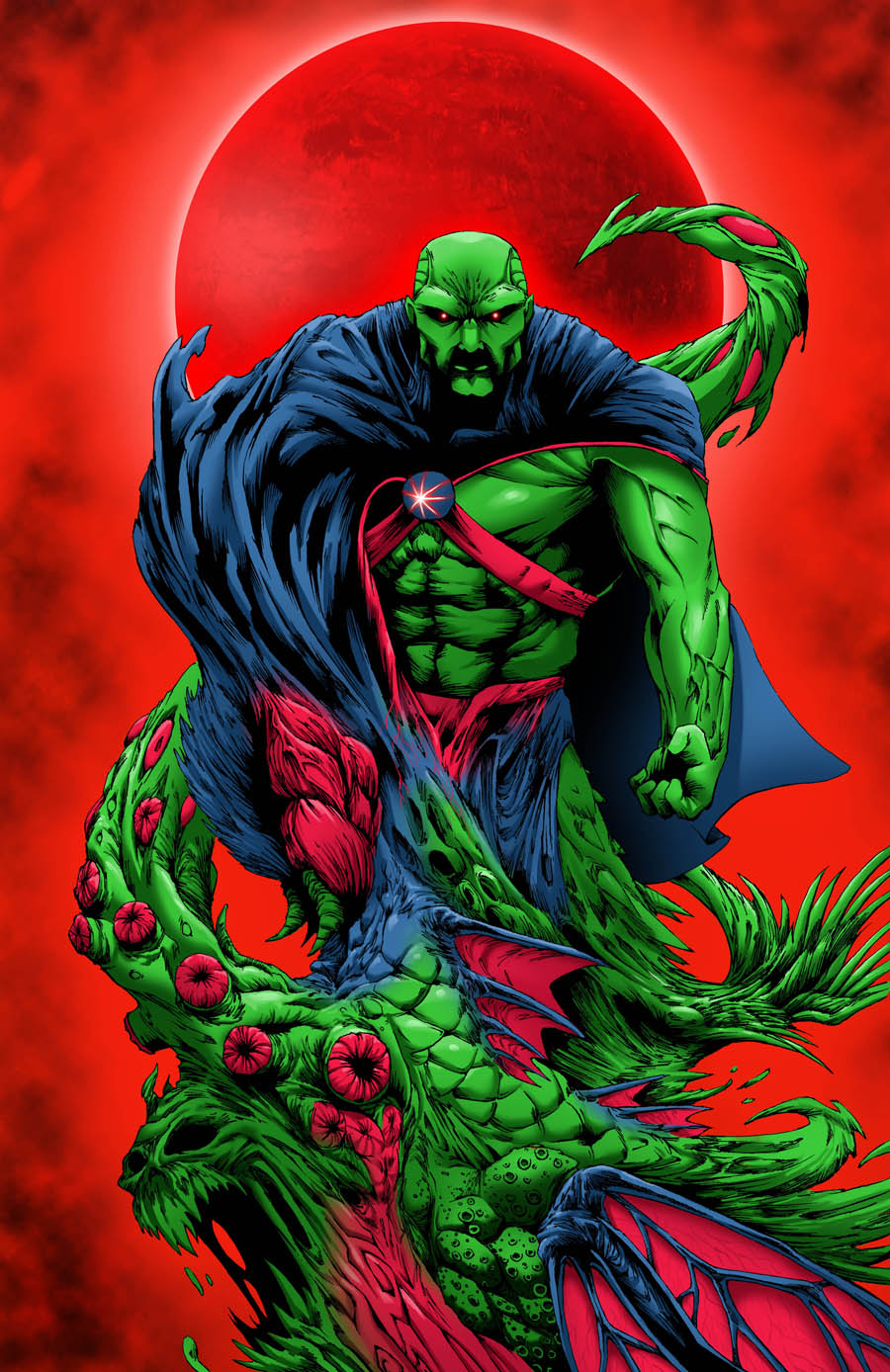 Martian Manhunter colored