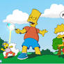 Bart and Lisa on Lilliput