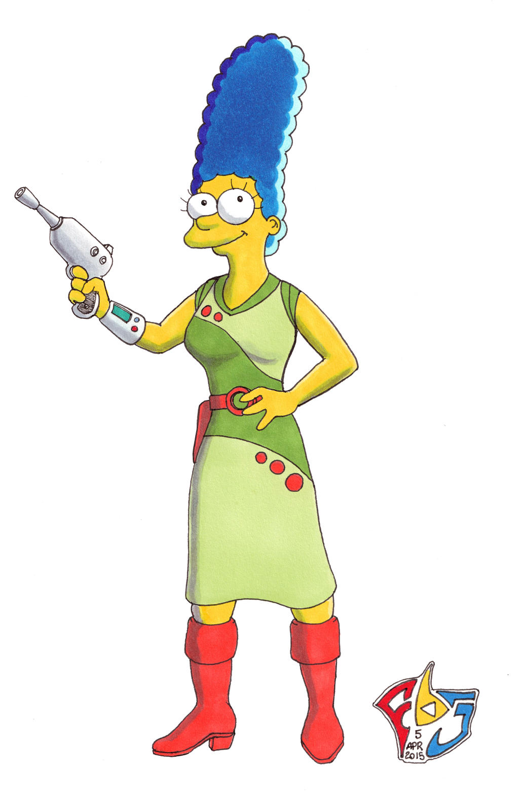Marge Space Ranger by Gulliver63 on DeviantArt