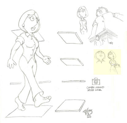 Lois Perspective Doodles