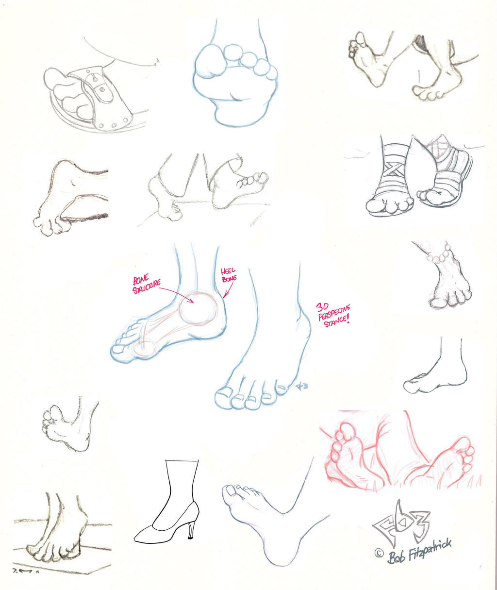 Foot Tutorial by Gulliver63 on DeviantArt